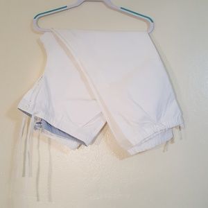 Pair of 2, 1 White 1 blue summer bottoms